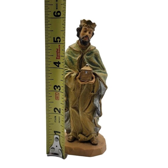 DiGiovanni by Autom Nativity Wise Man Gaspar Polyresin Figure 1998 Christmas VTG - Picture 9 of 9